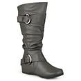 thumbnail image 1 of Journee Womens Paris Wide Calf Hidden Wedge Riding Boots, 1 of 10