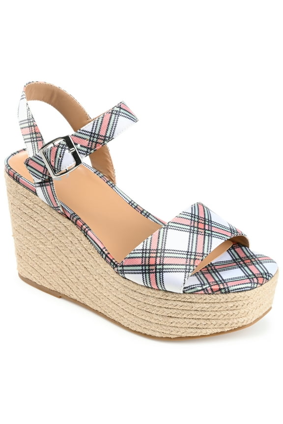 Womens Pearrl Wedge Heel Espadrille Sandals