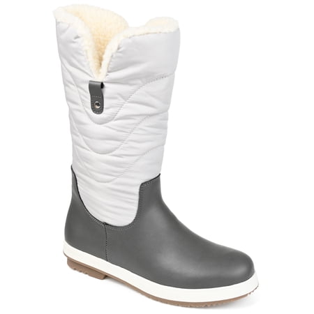 Journee Womens Pippah Block Heel Cold Weather Booties