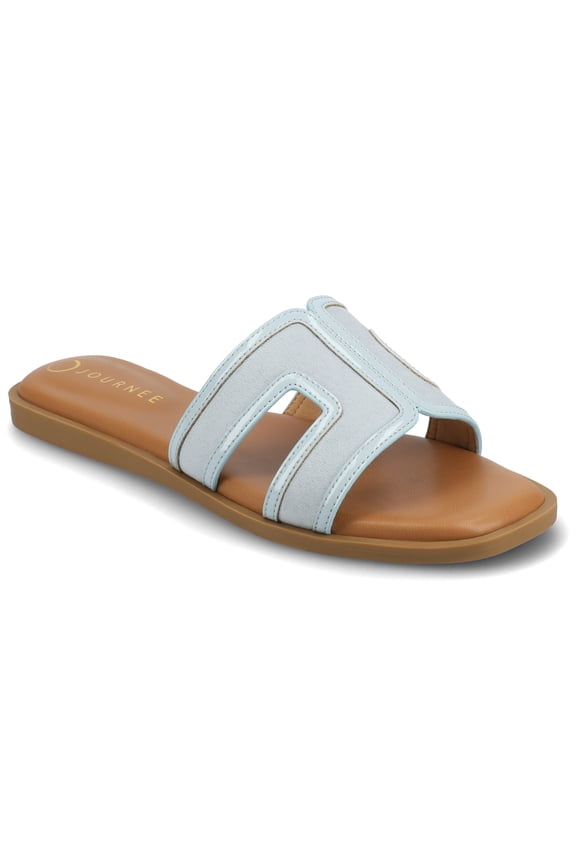 Womens Primah "H" Band Slip On Flat Sandals