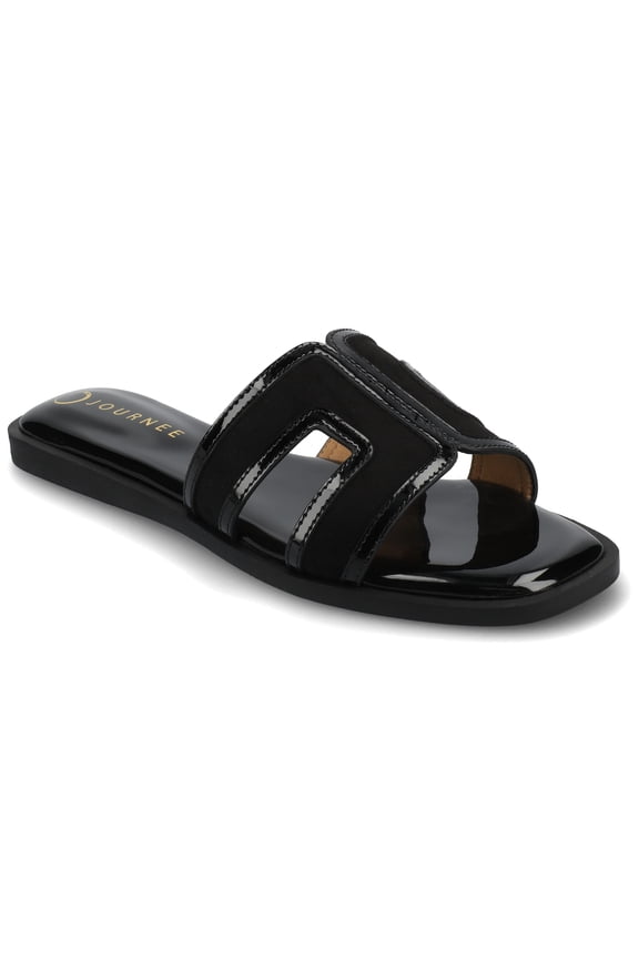 Womens Primah "H" Band Slip On Flat Sandals