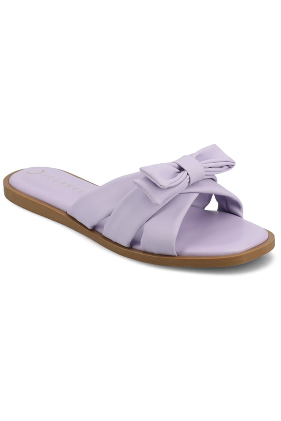 Womens Prylin Slip On Bow Flat Sandals