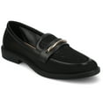 thumbnail image 1 of Journee Womens Rainey Almond Toe Slip On Mesh Loafers, 1 of 10