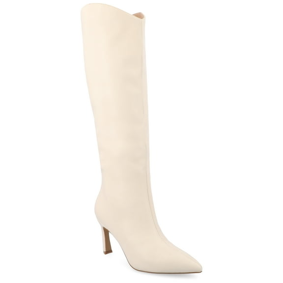 Journee Womens Rehela Pull On Stiletto Heel Boots, Widths Available