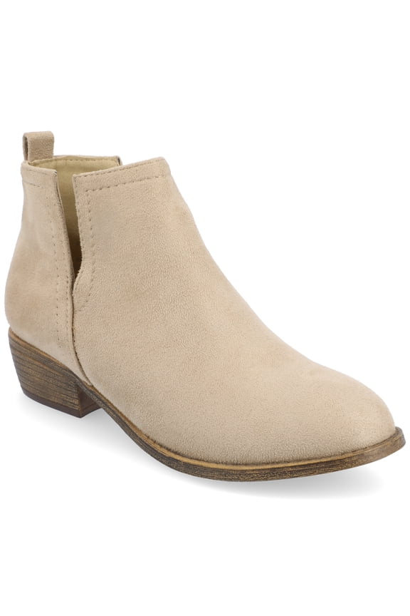 Womens Rimi Pull On Stacked Heel Booties, Widths Available