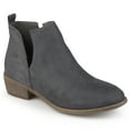 thumbnail image 1 of Journee Womens Rimi Pull On Stacked Heel Booties, Widths Available, 1 of 10