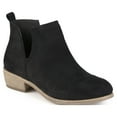 thumbnail image 1 of Journee Womens Rimi Pull On Stacked Heel Booties, Widths Available, 1 of 10