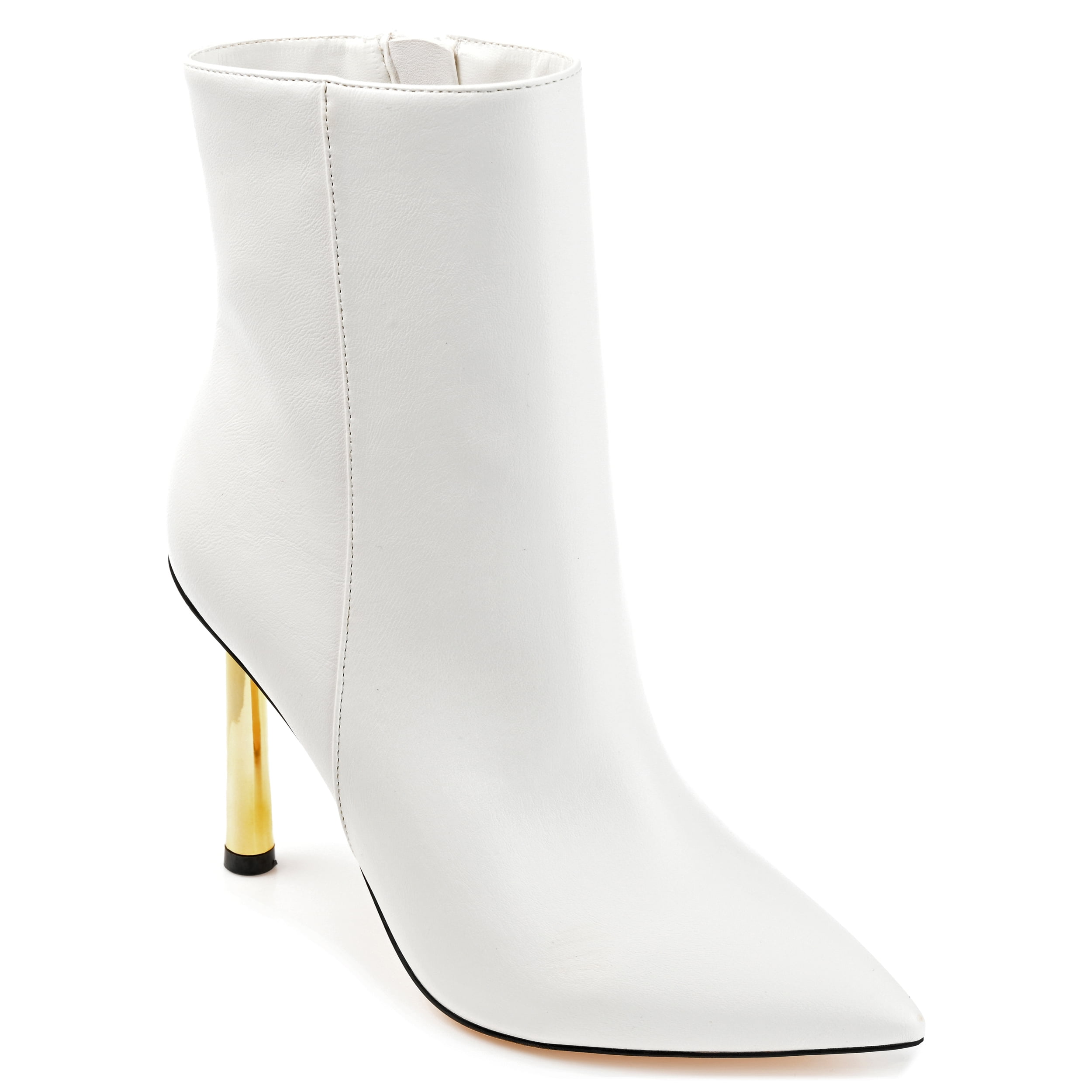 Journee Womens Rorie Pointed Toe Stiletto Ankle Booties