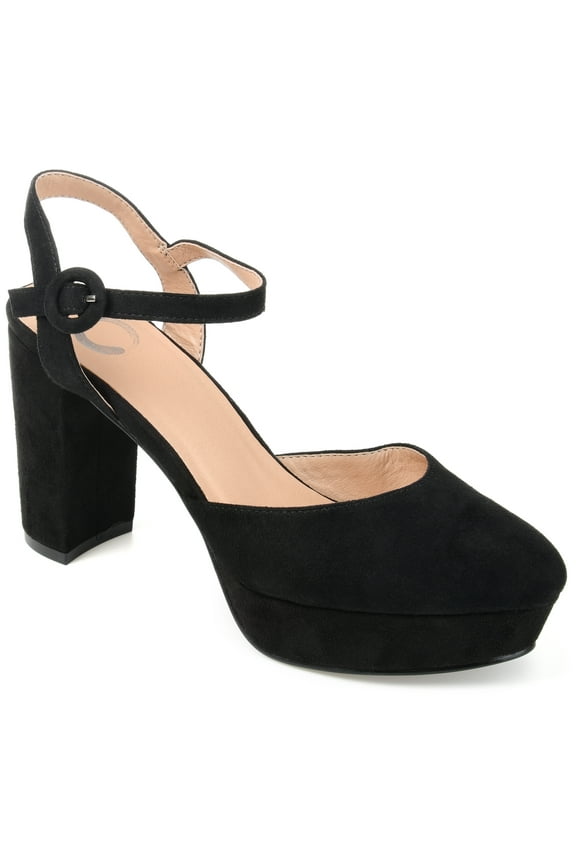 Womens Roslynn Almond Toe High Block Heel Pumps, Widths Available