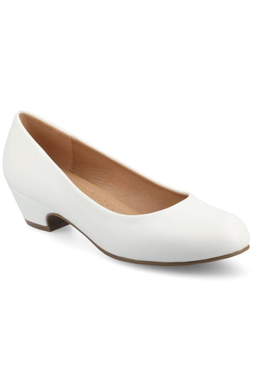 white casual dress shoes for women Women's White Work & Business Causal Shoes