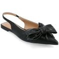 thumbnail image 1 of Journee Womens Sabbrina Sling Back Pointed Toe Flats, 1 of 10