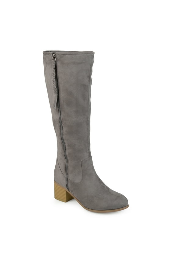 Womens Sanora Stacked Heel Riding Boots