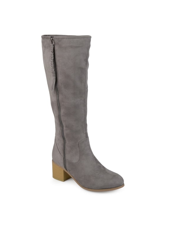 Womens Sanora Stacked Heel Riding Boots