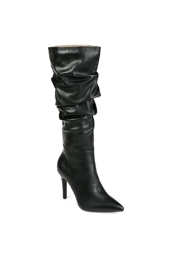 Womens Sarie Wide Calf Stiletto Knee High Boots