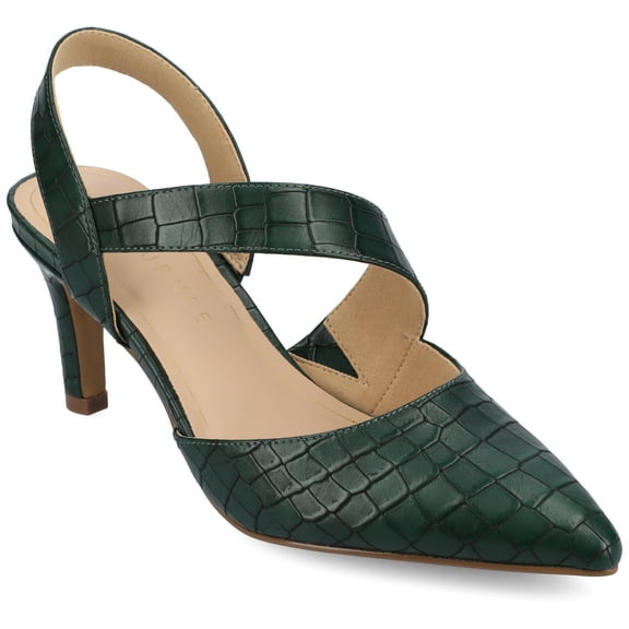 Journee Womens Scarlett Stiletto Heel Pointed Toe Pumps