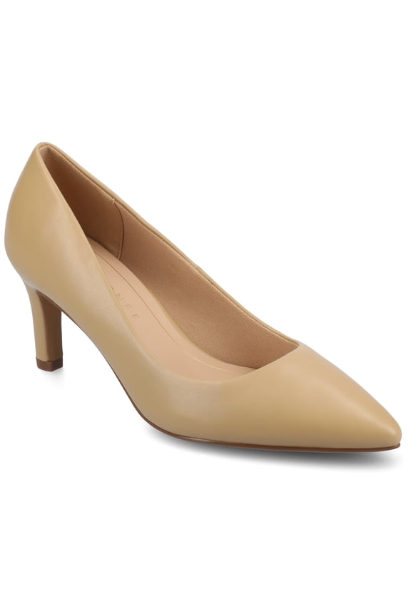 Womens Scylee Slip On Stiletto Pointed Toe Pumps, Widths Available