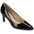 thumbnail image 1 of Journee Womens Scylee Slip On Stiletto Pointed Toe Pumps, Widths Available, 1 of 9
