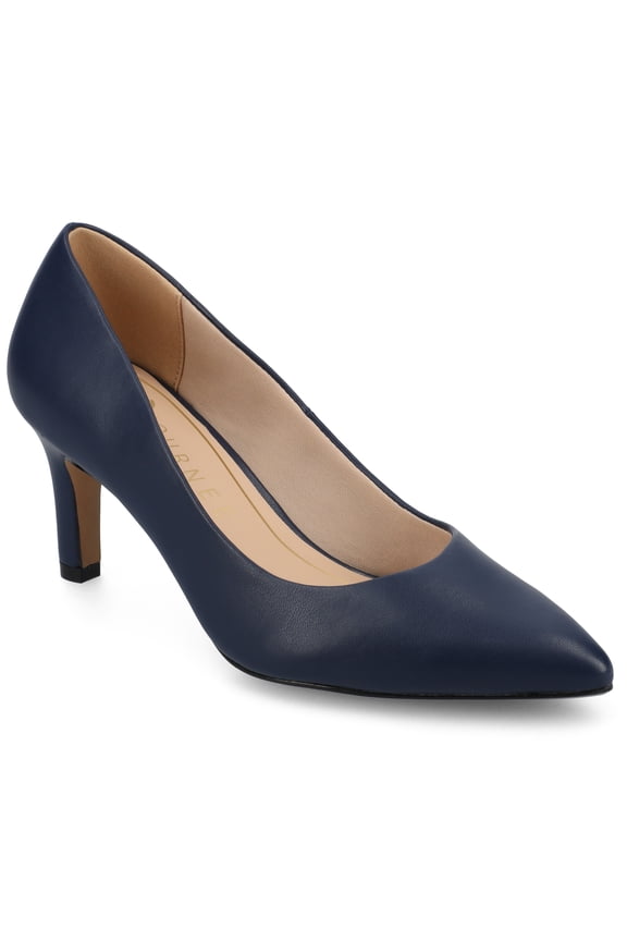 Womens Scylee Slip On Stiletto Pointed Toe Pumps, Widths Available