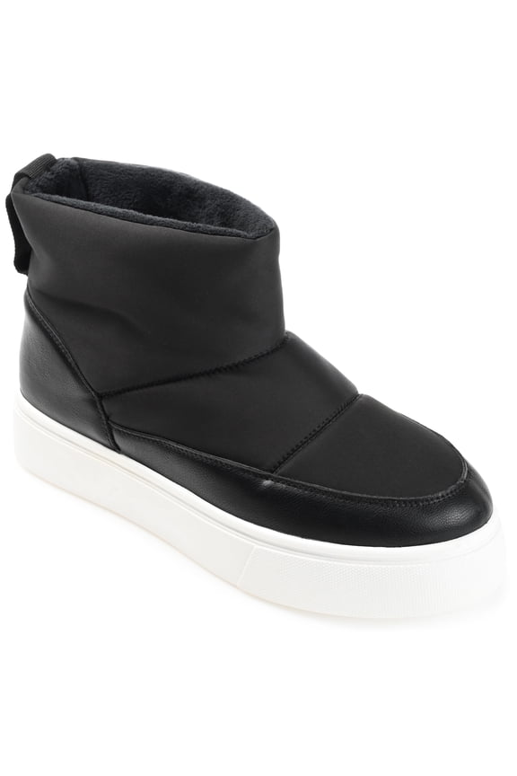 Womens Sethie Round Toe Pull On Cold Weather Booties