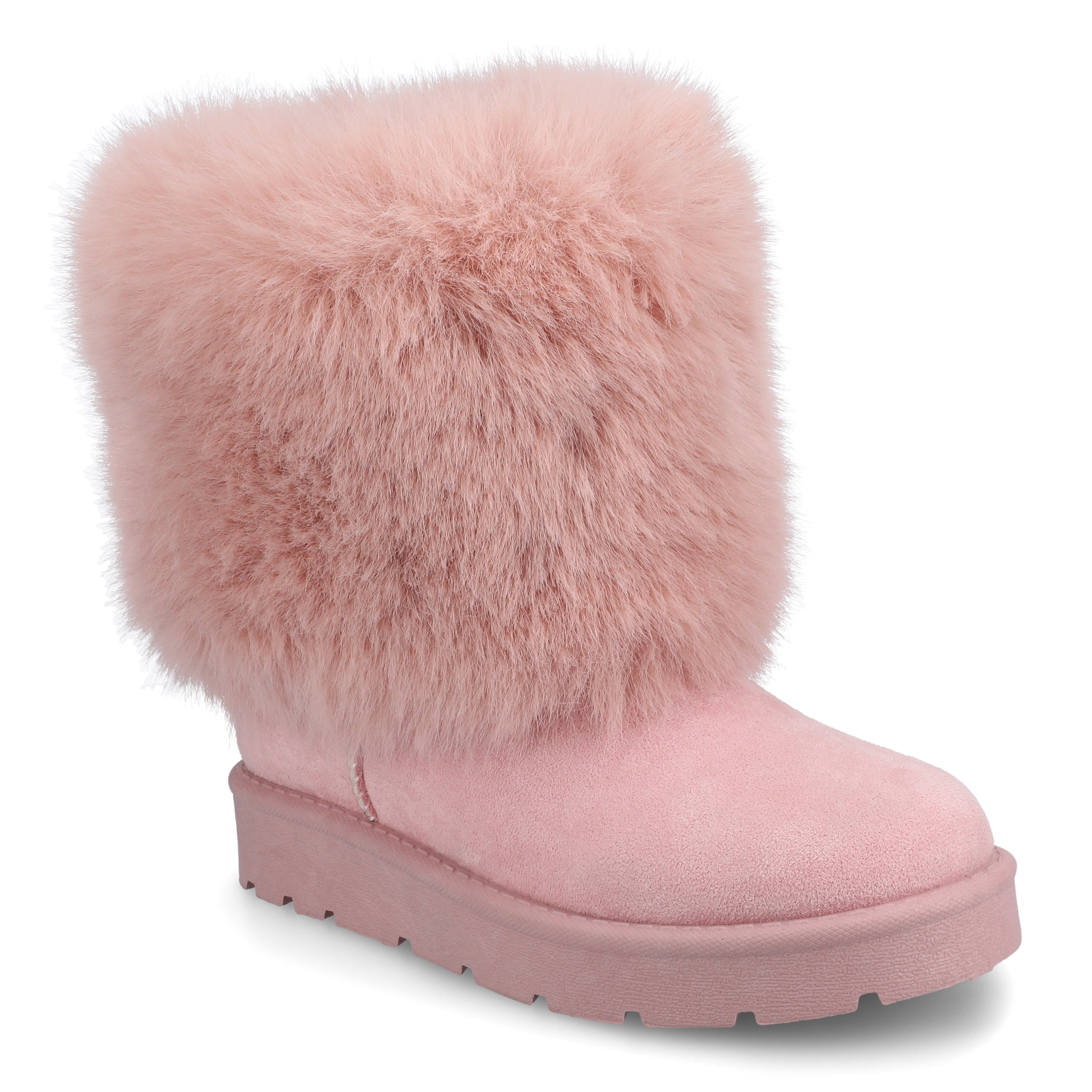 Journee Womens Shanay Round Toe Pull On Winter Cold Weather Booties
