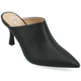 thumbnail image 1 of Journee Womens Shiyza Mules High Stiletto Pointed Toe Pumps, 1 of 10