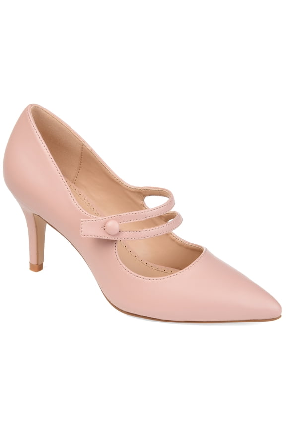 Womens Sidney Pointed Toe Mid Heel Pumps