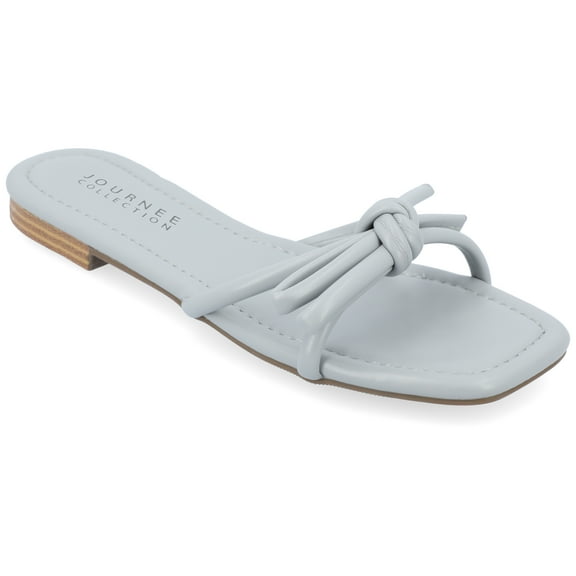Journee Womens Soma Slide Flat Sandals