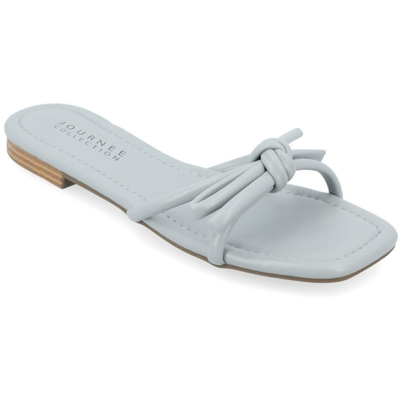 Journee Womens Soma Slide Flat Sandals