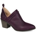 thumbnail image 1 of Journee Womens Sophie Pull On Stacked Heel Booties, 1 of 10