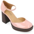 thumbnail image 1 of Journee Womens Sophilynn Mid Heel Square Toe Pumps, 1 of 9