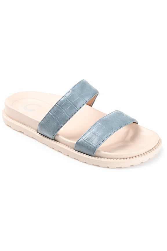 Womens Stellina Slide Flat Sandals