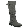 thumbnail image 1 of Journee Womens Stormy Stacked Heel Riding Boots, 1 of 10