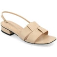 thumbnail image 1 of Journee Womens Tabatha Flat Sandals, Widths Available, 1 of 9