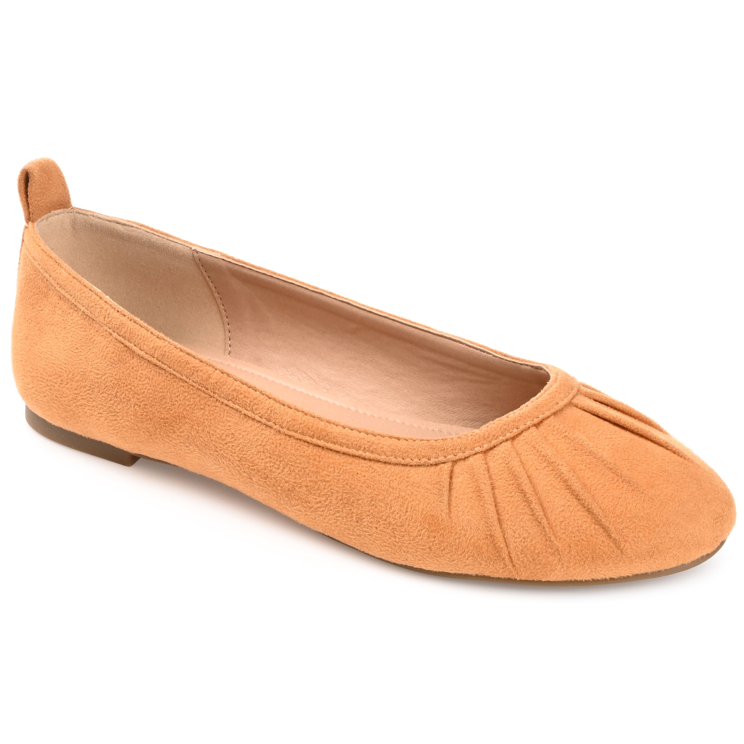Journee Womens Tannya Slip On Round Toe Ballet Dress Flats