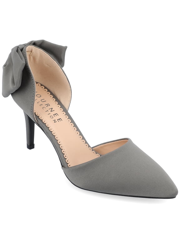 Womens Tanzi Pointed Toe Mid Heel Evening Pumps