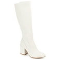 thumbnail image 1 of Journee Womens Tavia Block Heel Knee High Boots, 1 of 10