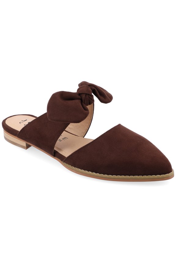 Womens Telulah Slip On Pointed Toe Mules Flats