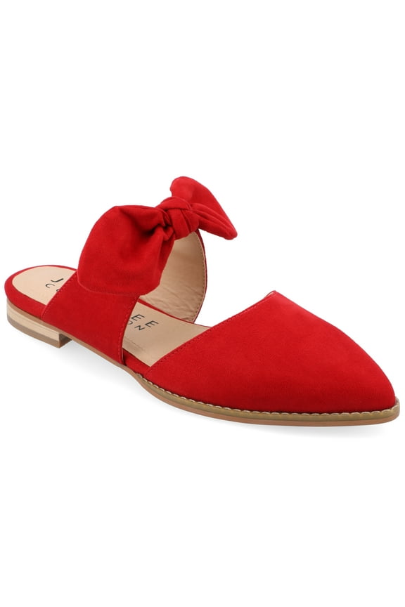 Womens Telulah Slip On Pointed Toe Mules Flats