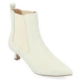 thumbnail image 1 of Journee Womens Tenlee Pull On Chelsea Kitten Heel Booties, Widths Available, 1 of 10