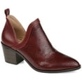 thumbnail image 1 of Journee Womens Terri Pull On Stacked Heel Booties, 1 of 8