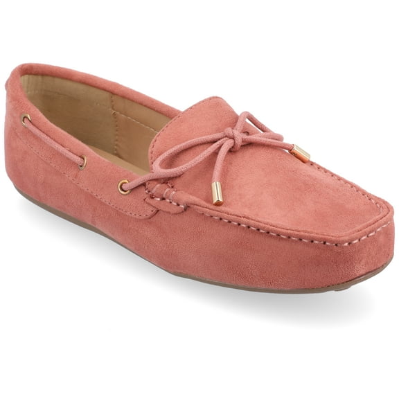 Journee Womens Thatch Comfort Insole Slip On Round Toe Loafer