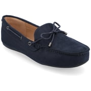 Journee Womens Thatch Comfort Insole Slip On Round Toe Loafer