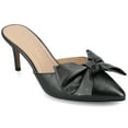 thumbnail image 1 of Journee Womens Tiarra Mules Mid Stiletto Pointed Toe Evening Pumps, Widths Available, 1 of 8