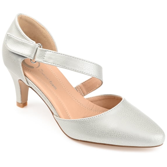 Journee Womens Tillis Pointed Toe Mid Heel Pumps, Widths Available