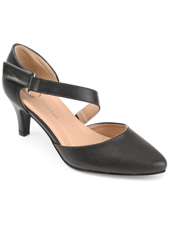 Womens Tillis Pointed Toe Mid Heel Pumps, Widths Available