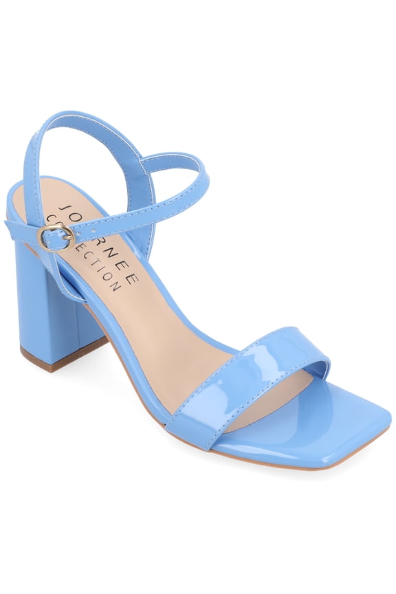 Womens Tivona Mid Heel Ankle Strap Dress Sandals, Widths Available