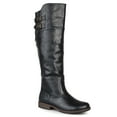thumbnail image 1 of Journee Womens Tori Stacked Heel Riding Boots, 1 of 10