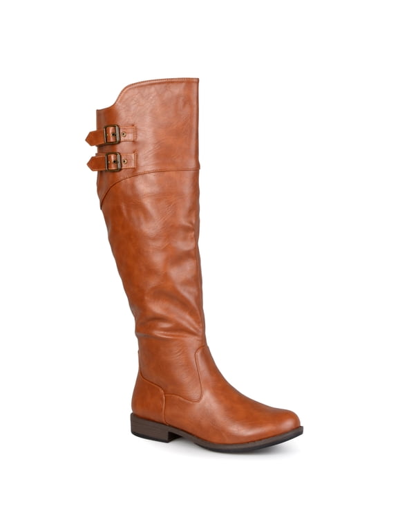Womens Tori Stacked Heel Riding Boots