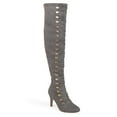 thumbnail image 1 of Journee Womens Trill Wide Calf Round Toe Over The Knee Boots, 1 of 9