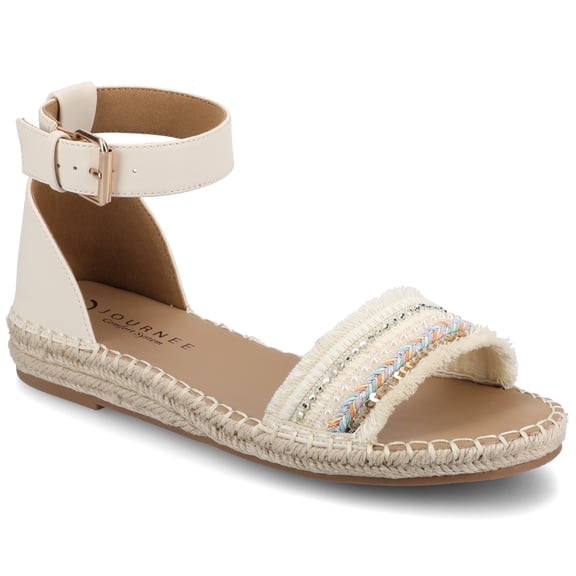 Journee Womens Tristeen Espadrille Sandals